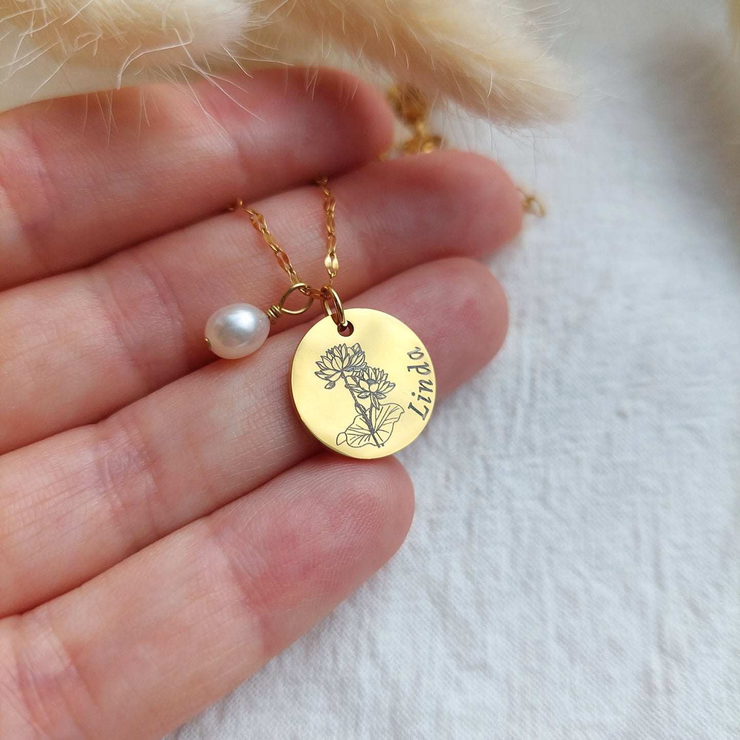sieviešu nerūsējošā tērauda kaklarota ar personalizāciju, dāvana ar gravējumu