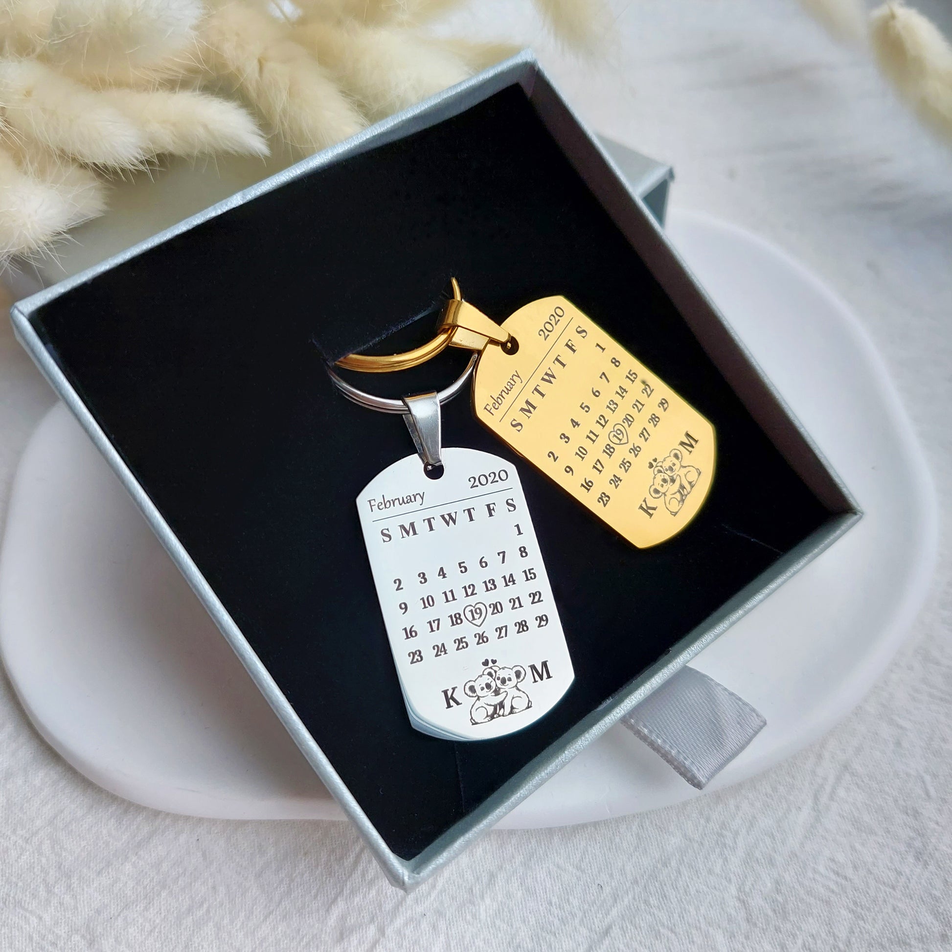 kalendārs ar jūsu īpašo datumu, dāvana valentīndienā