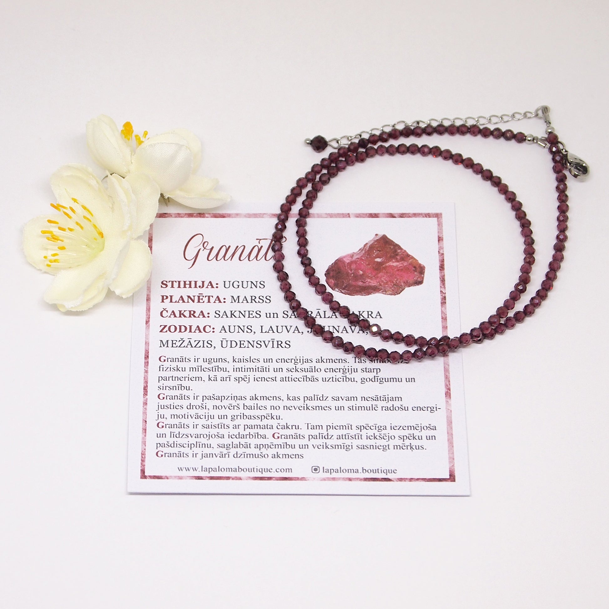 granāta nozīme, granāta īpasības